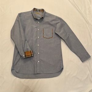 Authentic Burberry Men’s button down size large